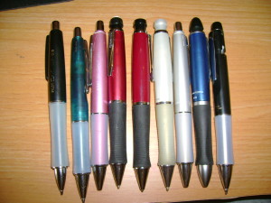 My PhD's and Dr. Grips pens