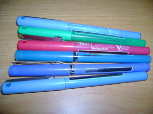 My Pilot pen collection