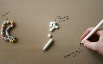 Dave Hakkens’ Edible Pens- Chew, Write, and Do It Again! Dave Hakkens’ Edible Pens- Chew, Write, and Do It Again!