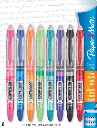 liquidflair My Rediscovery of Paper Mates Liquid Flair Pens