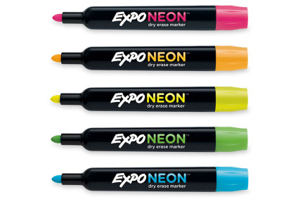 neon expo markers