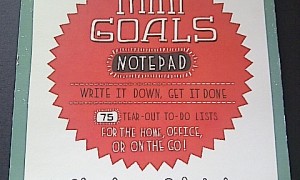 Chronicle Books Mini Goal Pad