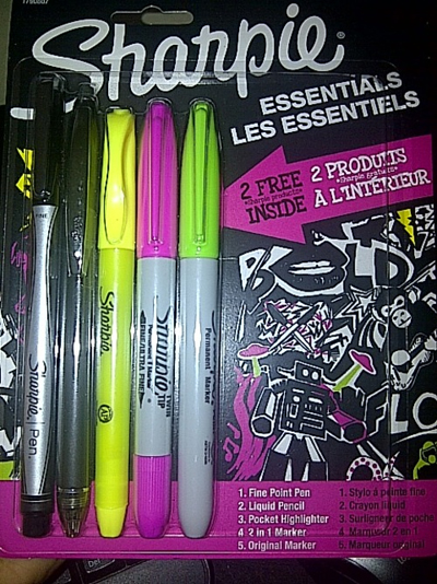 Post image for The Sharpies Essentials Pack