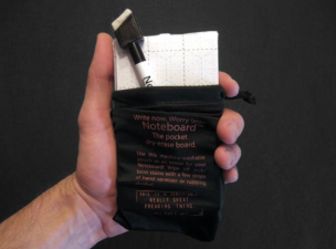 Noteboard Foldable Pocket Whiteboard 