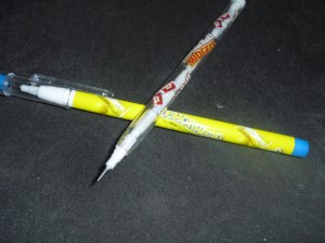 Lemonhead and Tootsie Roll Pencils